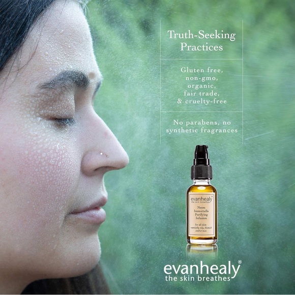 EVANHEALY Neem Immortelle Purifying Infusion Nourishing Cleansing Oil Serum 1 oz - Picture 7 of 11